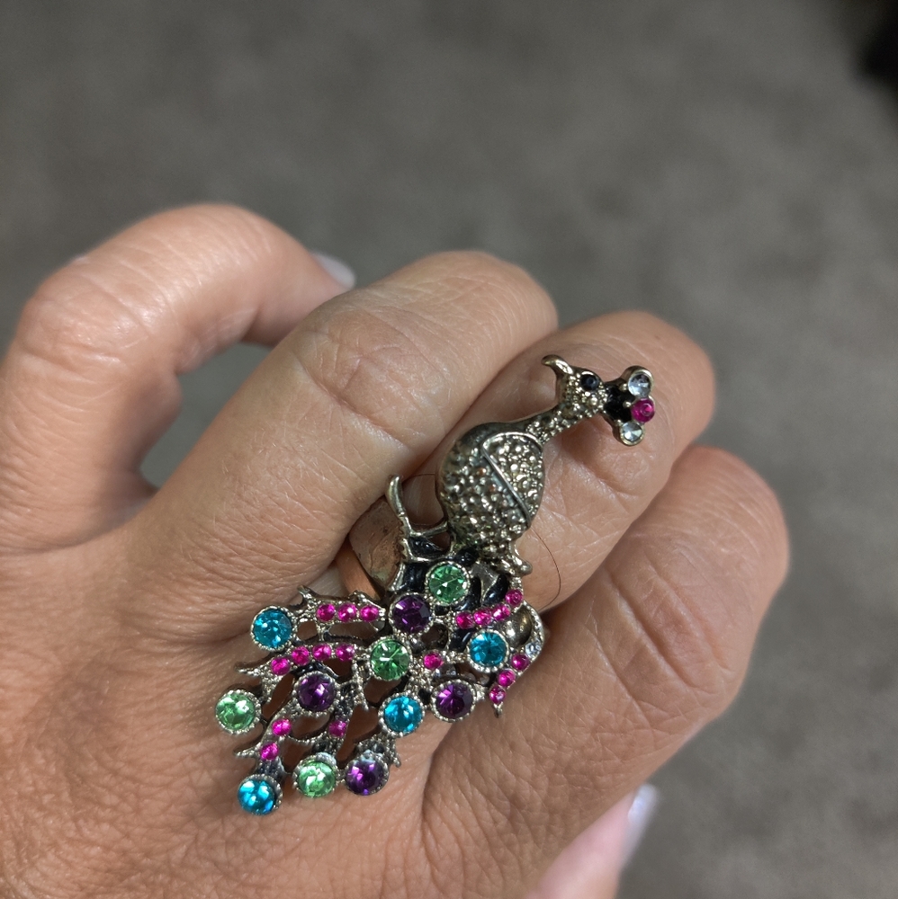 Peacock ring